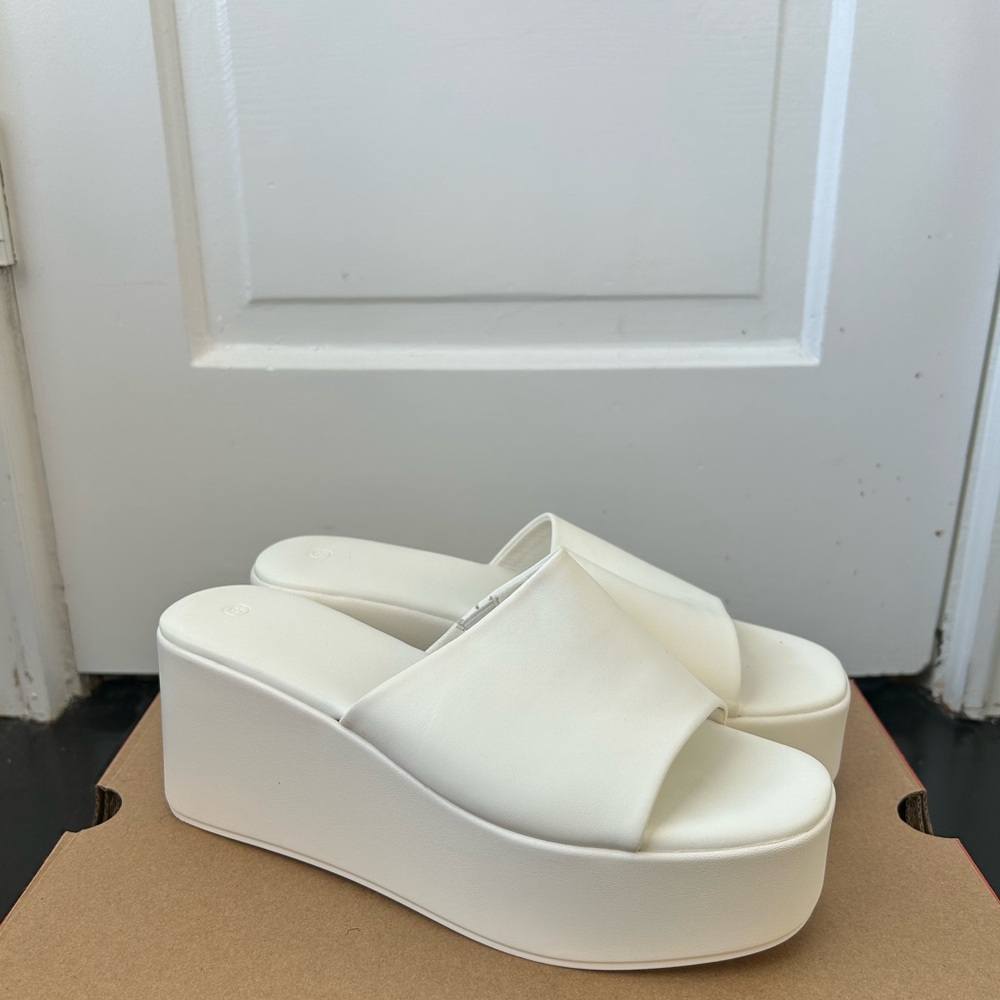 SHEIN Platform Slide Sandals - Picture 2 of 8